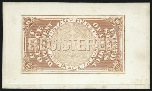 Sale 1082, Lot 279, Essays and Proofs: Newspapers, Stationery, Revenues, other