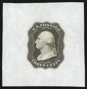 Sale 1082, Lot 30, Essays and Proofs: 1851-57 Issue