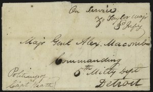 Sale 1082, Lot 300, Stampless Covers