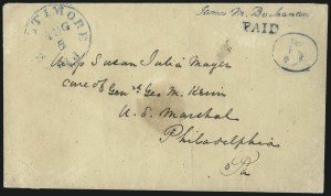 Sale 1082, Lot 303, Postmasters Provisionals