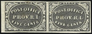Sale 1082, Lot 312, Postmasters Provisionals