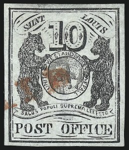 Sale 1082, Lot 317, Postmasters Provisionals