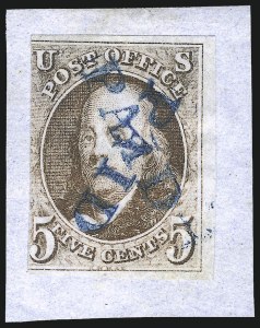 Sale 1082, Lot 323, 1847 Issue