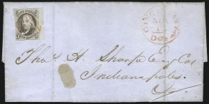 Sale 1082, Lot 331, 1847 Issue