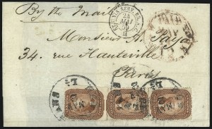 Sale 1082, Lot 350, 1851-60 Issues