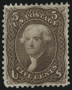 Sale 1082, Lot 385, 1861-68 Issues
