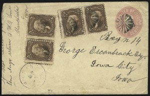 Sale 1082, Lot 386, 1861-68 Issues