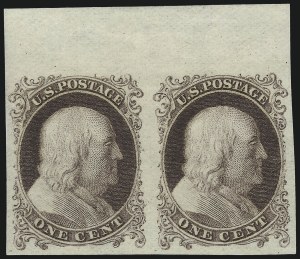Sale 1082, Lot 40, Essays and Proofs: 1851-57 Issue