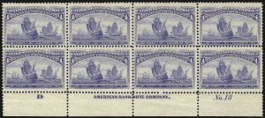 Sale 1082, Lot 405A, Columbian, 1st Bureau, Trans-Mississippi and Pan-American Issues