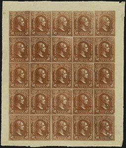 Sale 1082, Lot 49, Essays and Proofs: 1861-66 Issue