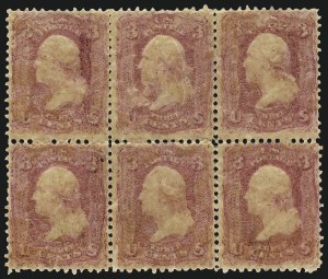 Sale 1082, Lot 53, Essays and Proofs: 1861-66 Issue