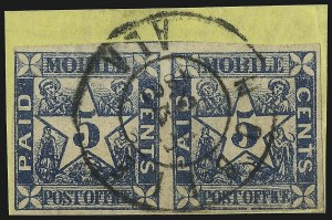 Sale 1082, Lot 586, Confederate States: Postmasters Provisionals