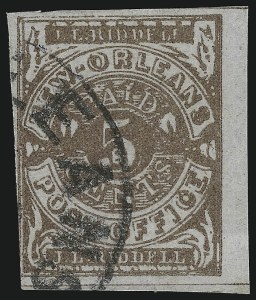 Sale 1082, Lot 590, Confederate States: Postmasters Provisionals