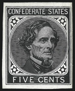 Sale 1082, Lot 602, Confederate States: Essays and Proofs, General Issues