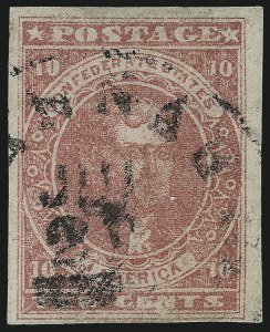 Sale 1082, Lot 607, Confederate States: Essays and Proofs, General Issues