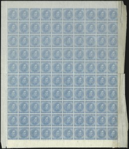 Sale 1082, Lot 609, Confederate States: Essays and Proofs, General Issues