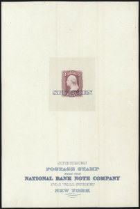 Sale 1082, Lot 61, Essays and Proofs: 1861-66 Issue