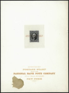 Sale 1082, Lot 63, Essays and Proofs: 1861-66 Issue