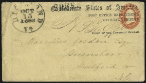 Sale 1082, Lot 631, Confederate States: Essays and Proofs, General Issues