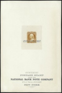 Sale 1082, Lot 64, Essays and Proofs: 1861-66 Issue