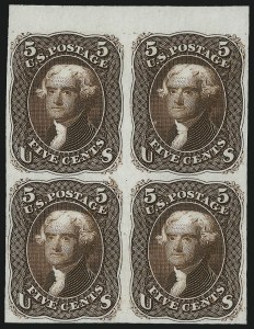 Sale 1082, Lot 72, Essays and Proofs: 1861-66 Issue