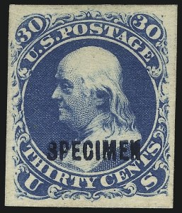 Sale 1082, Lot 75, Essays and Proofs: 1861-66 Issue