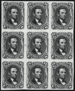 Sale 1082, Lot 80, Essays and Proofs: 1861-66 Issue