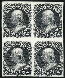 Sale 1082, Lot 85, Essays and Proofs: 1861-66 Issue