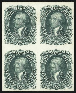 Sale 1082, Lot 87, Essays and Proofs: 1861-66 Issue