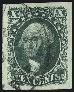 Sale 1084, Lot 3065, 3c-12c 1851-56 Issue (Scott 10-17)