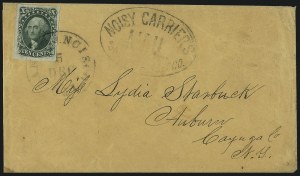 Sale 1084, Lot 3072, 3c-12c 1851-56 Issue (Scott 10-17)