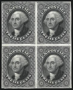Sale 1084, Lot 3079, 3c-12c 1851-56 Issue (Scott 10-17)