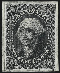 Sale 1084, Lot 3080, 3c-12c 1851-56 Issue (Scott 10-17)