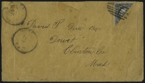 Sale 1084, Lot 3087, 3c-12c 1851-56 Issue (Scott 10-17)