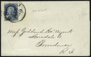 Sale 1084, Lot 3106, 1c 1857-60 Issue (Scott 18-24)