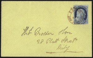 Sale 1084, Lot 3111, 1c 1857-60 Issue (Scott 18-24)