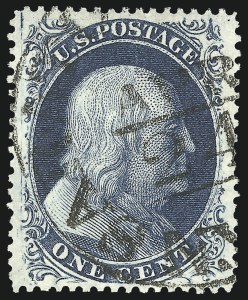 Sale 1084, Lot 3117, 1c 1857-60 Issue (Scott 18-24)
