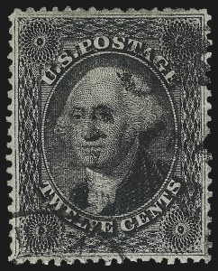 Sale 1084, Lot 3170, 10c-90c 1857-60 Issue (Scott 31-39)