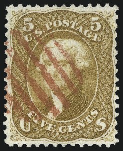 Sale 1084, Lot 3195, 1861-66 Issue (Scott 56-69)
