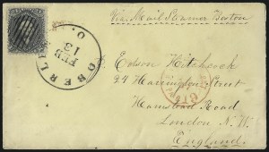 Sale 1084, Lot 3206, 1861-66 Issue, cont. (Scott 70-78)