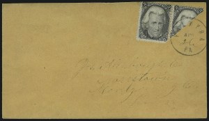 Sale 1084, Lot 3224, 1861-66 Issue, cont. (Scott 70-78)