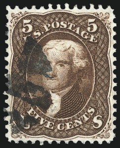 Sale 1084, Lot 3226, 1861-66 Issue, cont. (Scott 70-78)