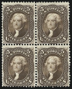Sale 1084, Lot 3228, 1861-66 Issue, cont. (Scott 70-78)