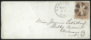 Sale 1084, Lot 3240, 1867-68 Grilled Issue (Scott 79-91)