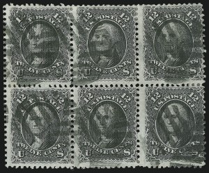 Sale 1084, Lot 3267, 1867-68 Grilled Issue (Scott 79-91)
