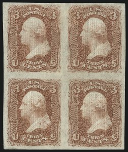 Sale 1084, Lot 3275, 1867-68 Grilled Issue, cont. (Scott 92-101)