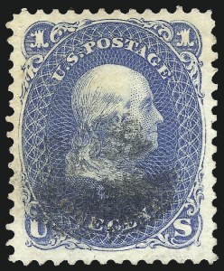 Sale 1084, Lot 3300, 1875 Re-Issue of 1861-66 Issue (Scott 102-111)