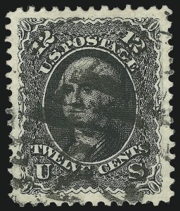 Sale 1084, Lot 3304, 1875 Re-Issue of 1861-66 Issue (Scott 102-111)