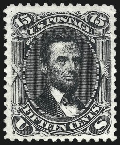 Sale 1084, Lot 3305, 1875 Re-Issue of 1861-66 Issue (Scott 102-111)