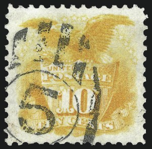 Sale 1084, Lot 3356, 1875 Re-Issue of 1869 Pictorial Issue (Scott 123-133a)